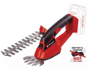 tijera cortacesped bateria 18v gc-cg 18 einhell 2 cuchillas vista frontal