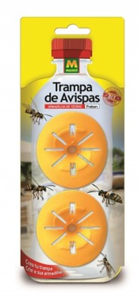 Trampa avispas DIY de embudo para piscina
