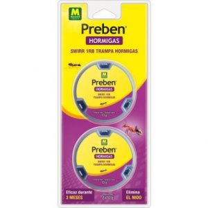 Trampa-cebo anti-hormigas 231192N de 2x10 g para eliminar el nido
