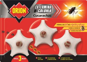 Trampa gel cucarachas Orion en pack de 3 unidades