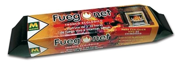 tronco ecologico fuego net 231095n chimenea 2 horas fuego vivo sin polvo