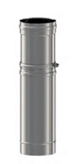 Tubo inox 316 extensible 120 mm Exojo longitud ajustable 560-940