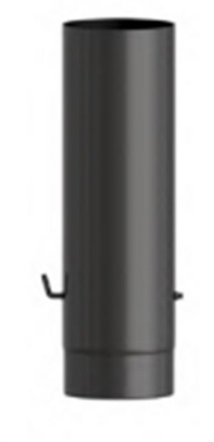 Tubo vitrificado regulador negro 150 mm Exojo alta potencia