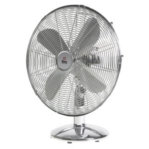 Ventilador sobremesa cromado SM-140 50 W FM Calefacción