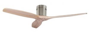 Ventilador techo madera 132 cm 38 W aspas de madera motor DC