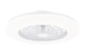 Ventilador techo plafón 42W Ø49cm Signify|Ventilador techo plafón Signify lateral